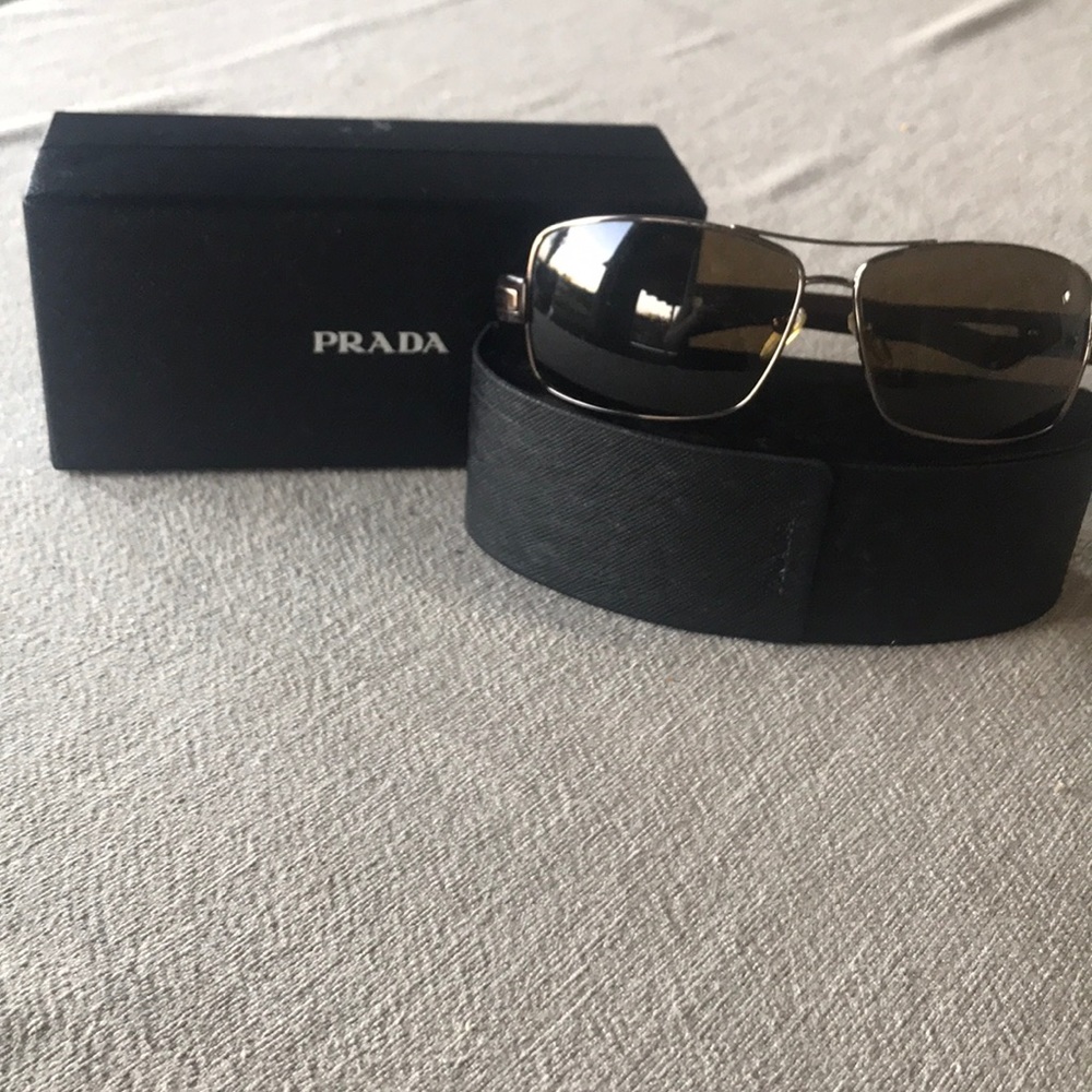 polarized Prada sunglasses, with case and box!!
